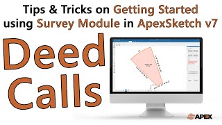 ApexSketch v7 - Getting Started using Survey Module | Apex Software