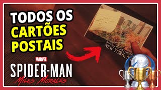 🏆 Spider-Man: Miles Morales | TODOS OS CARTÕES POSTAIS | Troféu TÚNEL DO TEMPO (prata) || PS4 / PS5 screenshot 3