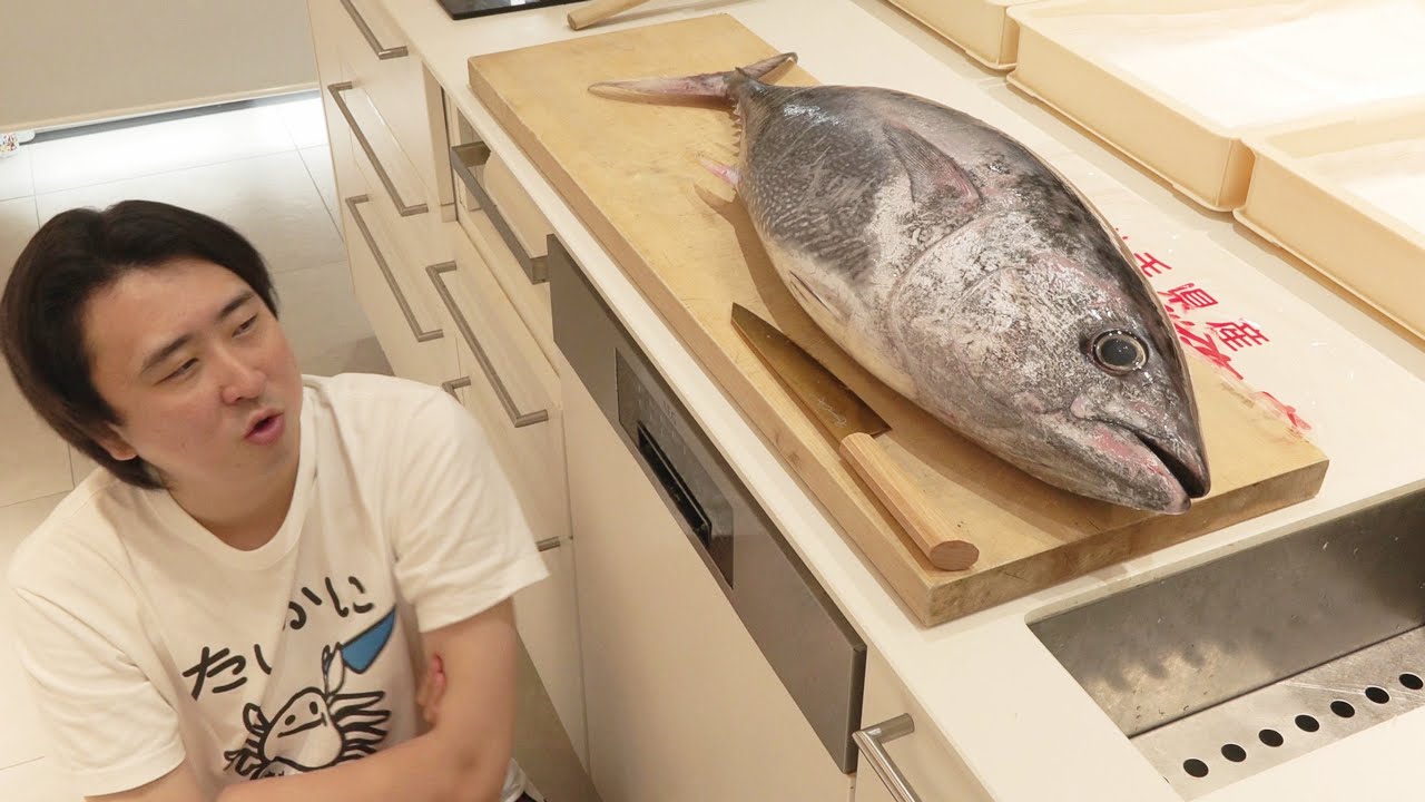 After 2 years] I tried filleting a tuna uncut… and it turned into