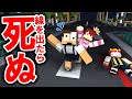 白線から出たら死ぬ！！『白線鬼ごっこ』【まいくら・マインクラフト】