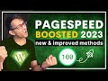 How to boost page speed optimization wordpress for free in 2023  insight score optimisation