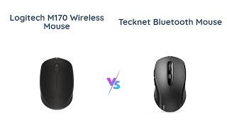 🖱️ Logitech M170 vs. TECKNET Bluetooth Mouse 🖱️
