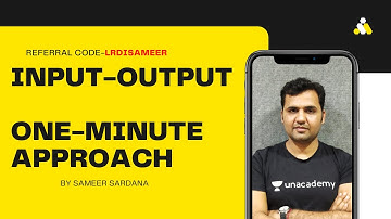 Input-Output-Tricks To Solve Questions Under One Minute-Part IV