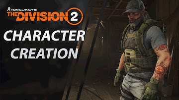The Division 2 | Character Creation | Every Option | CenterStrain01