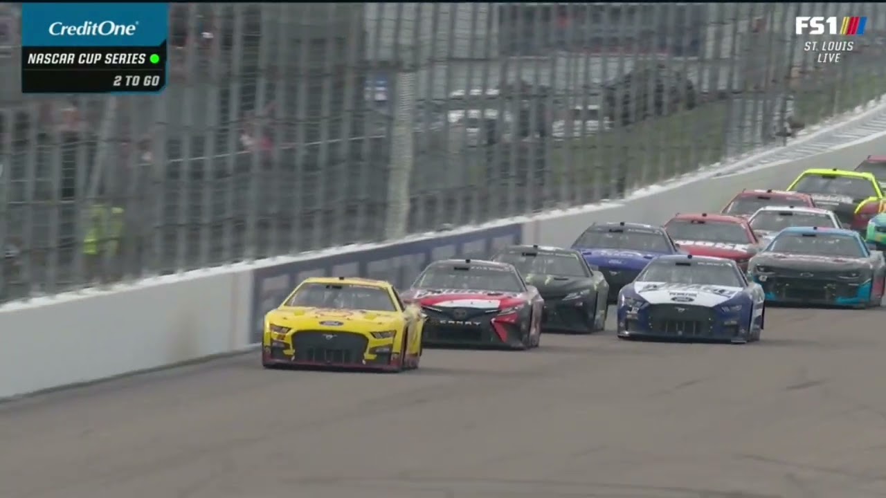 OVERTIME FINISH - FINISH OF 2022 ENJOY ILLINOIS 300 NASCAR CUP SERIES AT GATEWAY