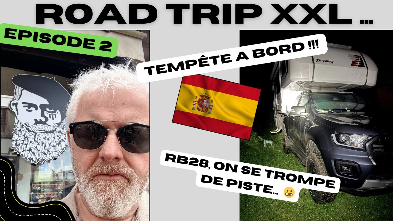 Vanlife - ROADTRIP XXL 2026 : Perdus en pleine tempête sur les pistes d'Espagne ! 🇪🇸 😬😬😬