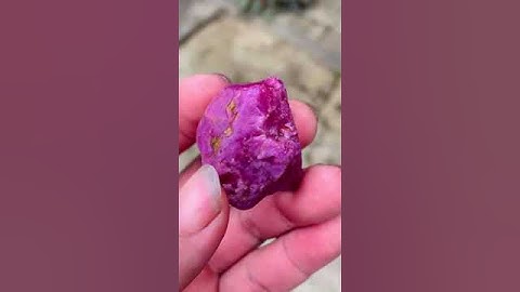 Ruby Yên Bái thô khối lớn #love #beach #music #gem