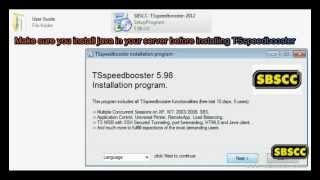 Setting Up TSspeedbooster screenshot 5