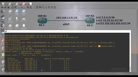 30-BGP Maximum Prefix