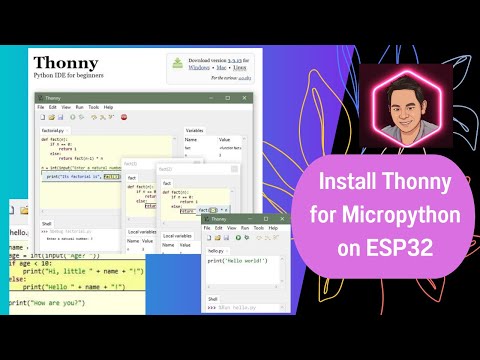 Install Thonny for Micropython ESP32