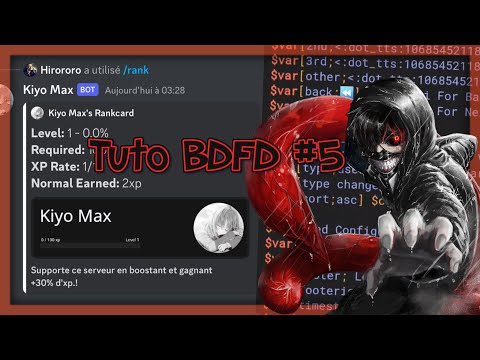 Level avec image et slash Command BDFD