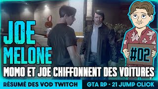 21JPC - Joe Melone - Momo et Joe chiffonnent des voitures - Gta Rp Dérush #02