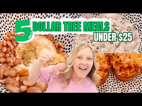 5 Dollar Tree Dinners That Will Blow Your Mind! Simple Budget Friendly Meals You Gotta Try!