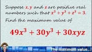Can you find the maximum value using AM-GM Inequality?