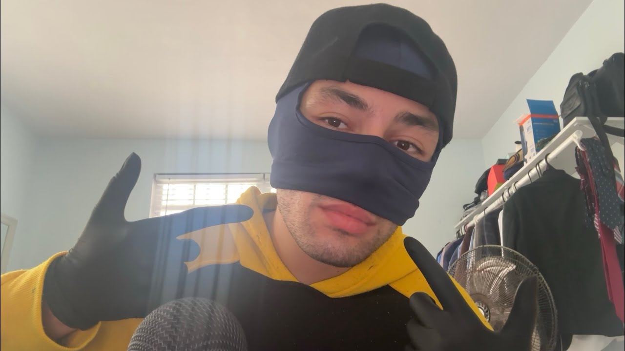 ASMR | Facial Hair Scratching and Glove Sounds for Tingles and Relaxation 