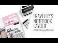 Traveler's Notebook Layout 2020 | DT Everyday Explorers September Stamp Release