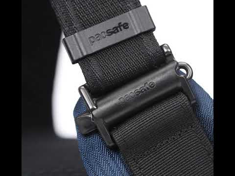 Pacsafe Vibe 325 Econyl Sling Pack Video - Pacsafe Vibe 325 Econyl Sling Pack Video