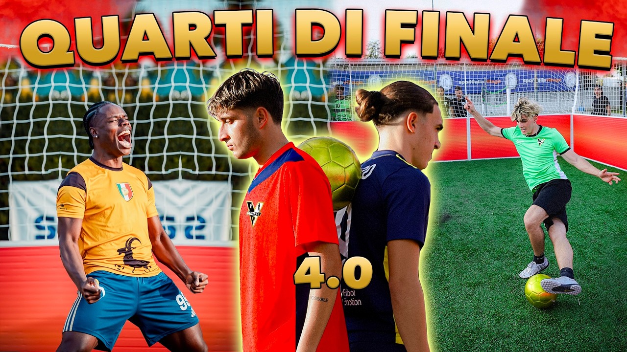 🏆🇮🇹 PALLONE D’ORO del WEB ITALIA 4.0 - Quarti di Finale