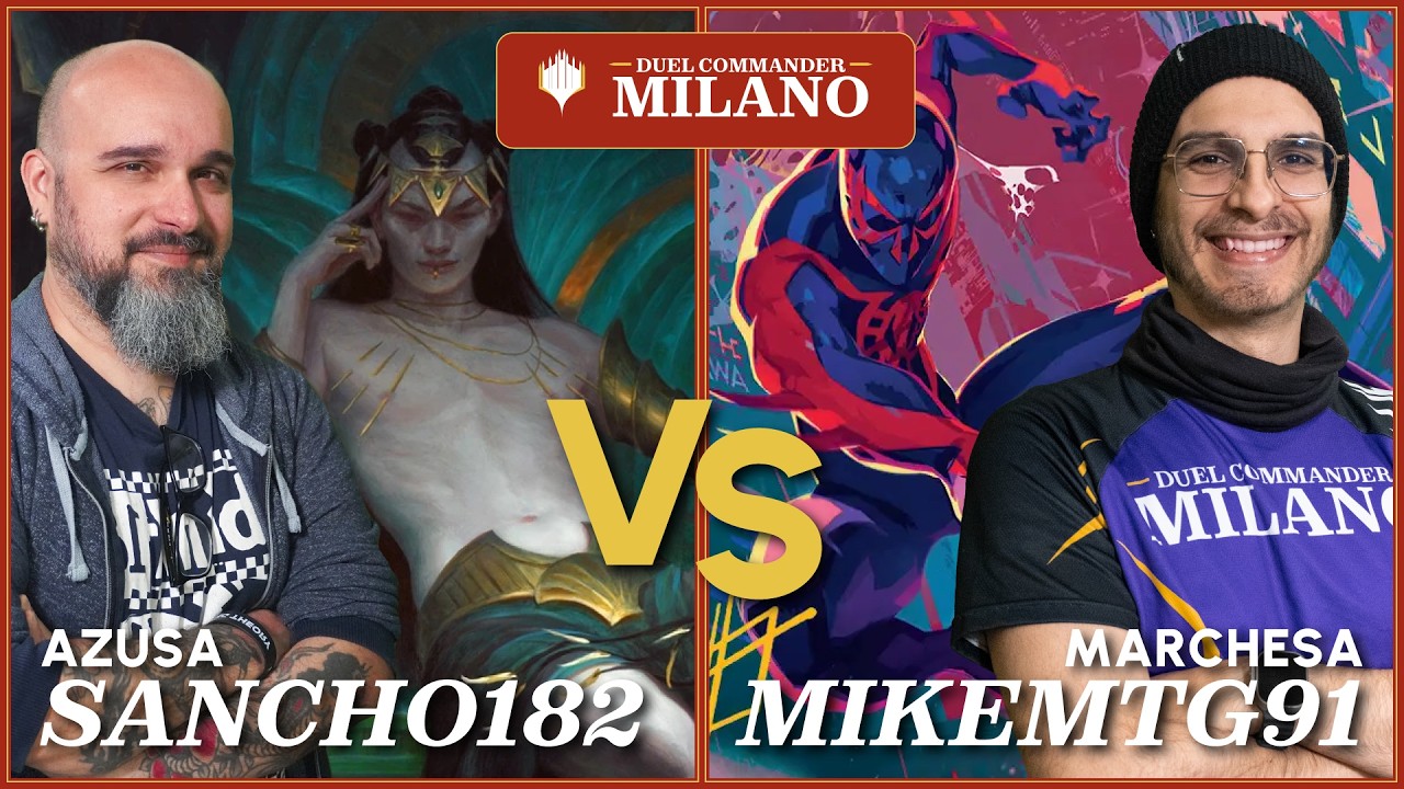 CHE INCREDIBILE TOP DECK! - Ep. 45 turno 2 - Spiderman 2099 VS Tasigur - DCA