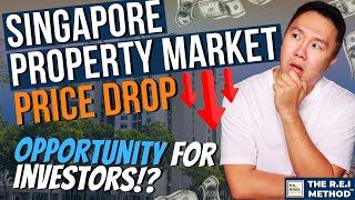 FALLING PROPERTY PRICES : Why is this Happening in SG 2024?! | The REI Method