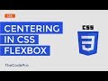 Flexbox how to center