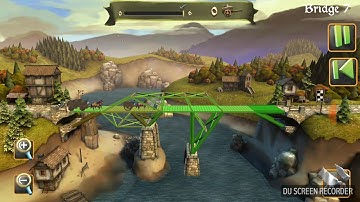Bridge Constructor Medieval - Chapter 2/ Bridge 7