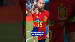 Football CHelenge 🤯 stop the perfect moment! for you only #football #stopchallenge #usa #sergioramos