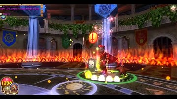 wizard101 - myth vs fire