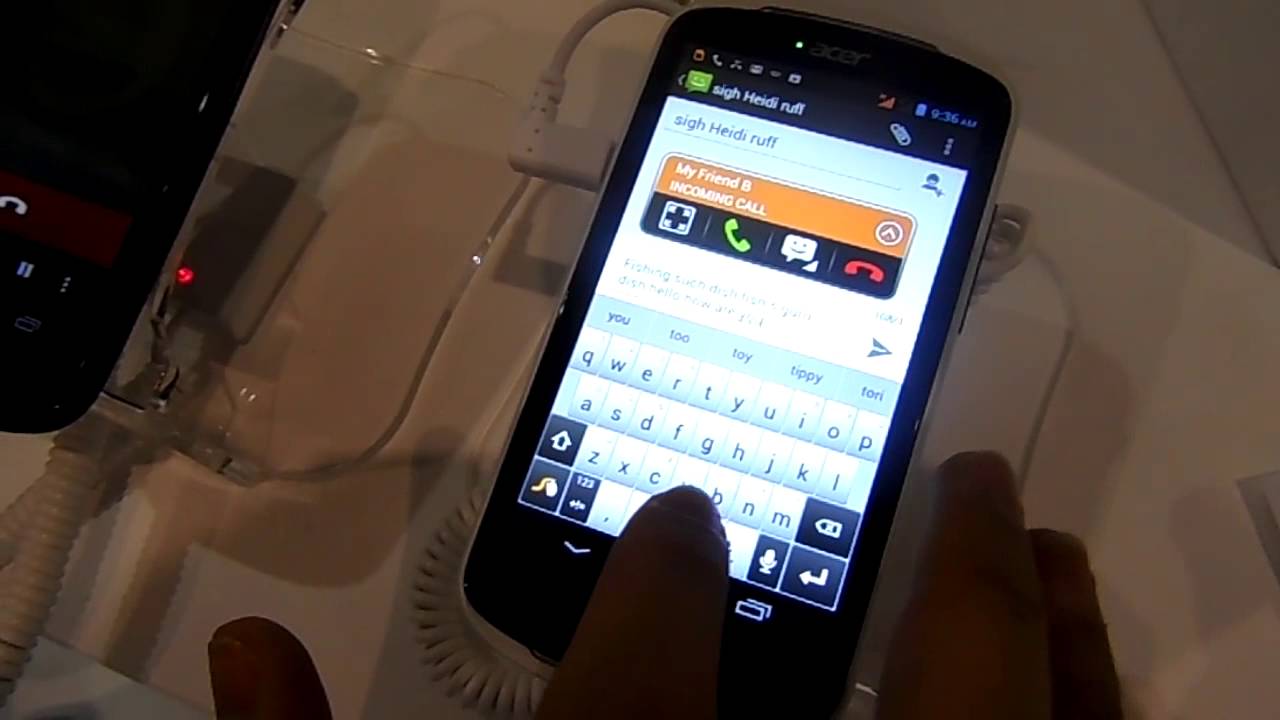 Float Caller ZDNet.be: 'Float Caller' op de Liquid E1 - YouTube