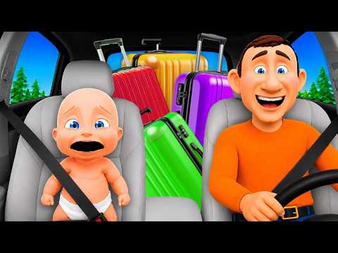 Baby Goes on ROAD TRIP with DADDY!