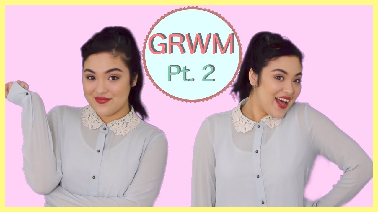 Get Ready With Me: Job Interview Outfit, Hair, and Makeup Look (Pt 2) | TanglesInVlogs