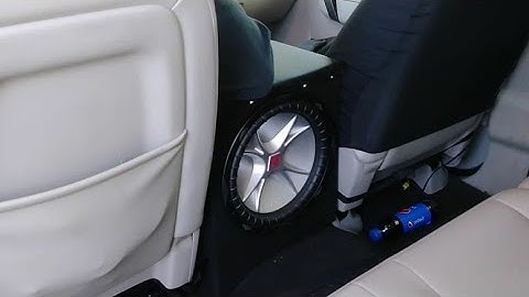 Silverado Center Console Box For KICKER CVR 12"