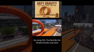 Surviving 7G's: The Real-Life Hot Wheels Double Loop Dare #hotwheels