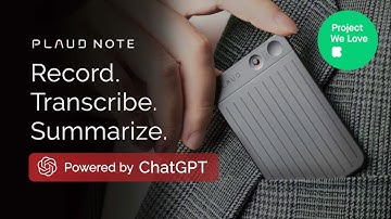 PLAUD NOTE: ChatGPT Empowered AI Voice Recorder