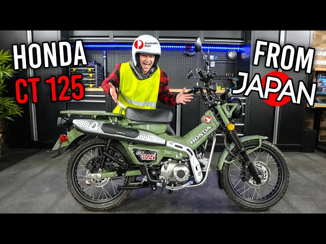 ◆HONDA MOTORCYCLE◆ Honda Anime CT 125 Mesh CapGreen I BOUGHT a HONDA CT125 From JAPAN : Review and Hilarious