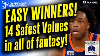 NEW!! Safest Winners to Draft in Fantasy Basketball | 14 Easy Value Targets Without Risk! | 2026-27