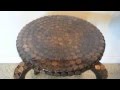 DIY HOW TO MAKE a penny side table tutorial and cover with Epoxy DIY HOW TO MAKE a penny side table tutorial and cover with Epoxy