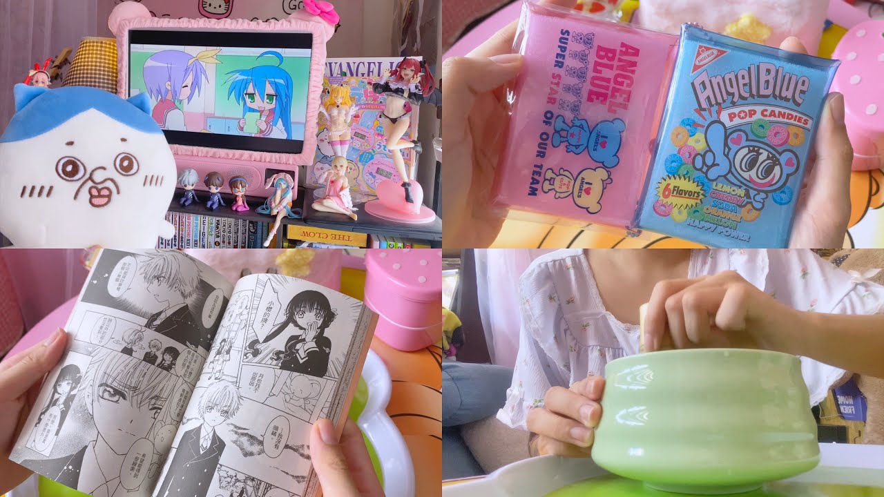 losercore homebody diaries 🍮 cardcaptor sakura manga, angel blue haul, lucky star !