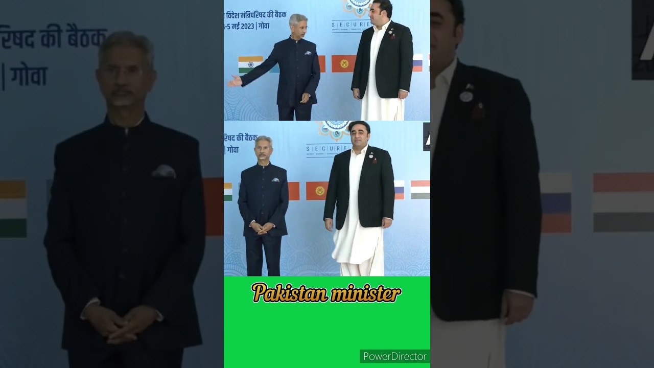 foreign minister of Pakistan and India meeting 🤝goes Viral 