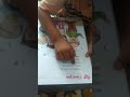 Reading by the junior kg student Muhammad Hassan at home(1)