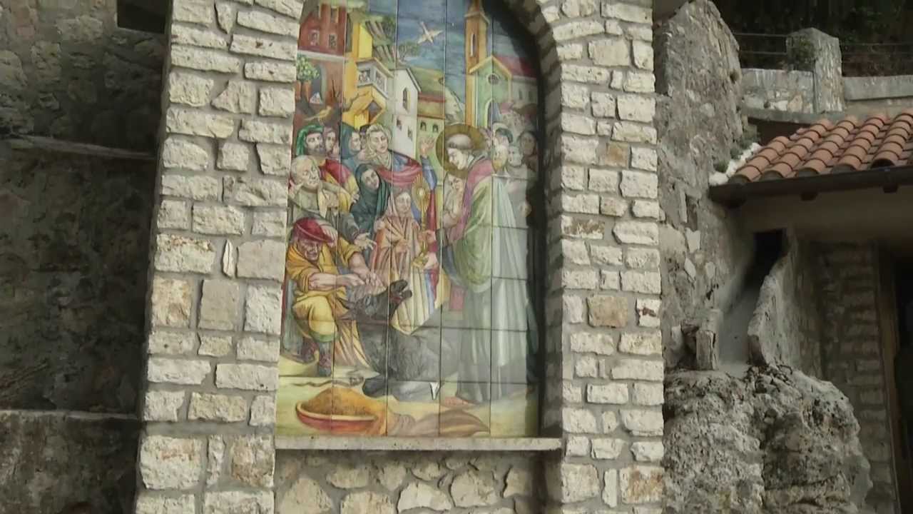 Greccio, Italia - Santuario del Greccio