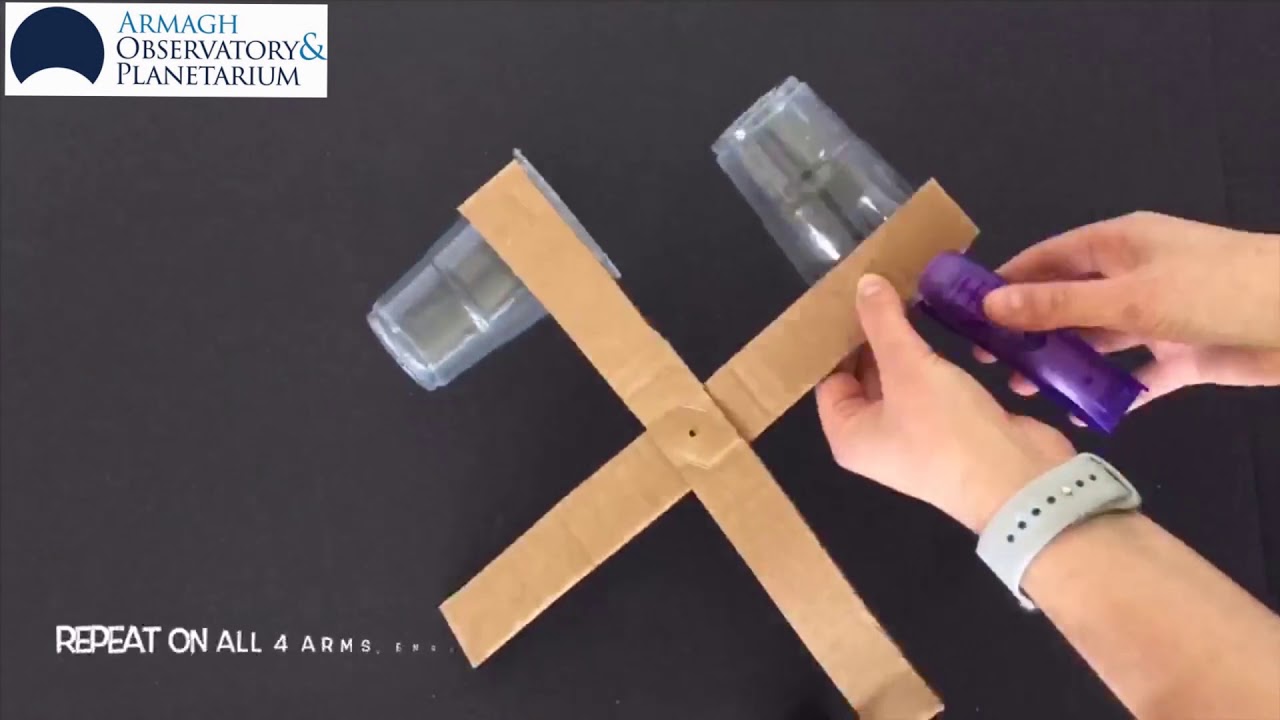 AOP Science at Home Make Your Own Cup Anemometer YouTube