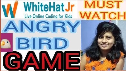 2)INT-T PDF ANGRY BIRD GAME CODE PIG #WhitehatJr LEARN👩‍💻ASKED IN INTERVIEW BLOCK MODE #lovelyspeaks