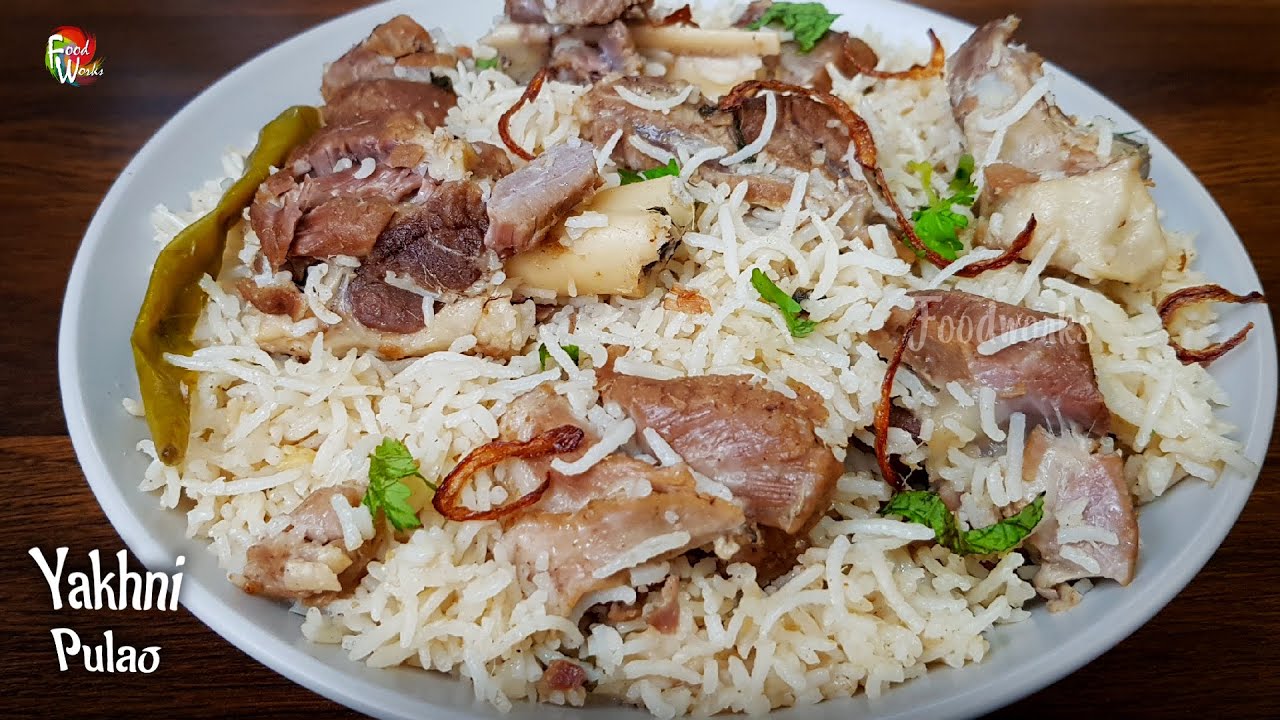 Yakhni Pulao | Kashmiri Mutton Yakhni Pulao Recipe | Different Mutton Biryani Recipe | Foodworks