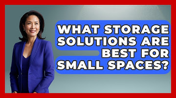 What Storage Solutions Are Best For Small Spaces? - The Time Management Pro