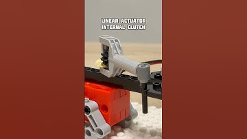Linear Actuator Internal Clutch #lego #technic #legotechnic #mechanical #diy #mechanism