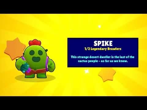 J Ai Gagne Ma Premiere Legendaire Spike Brawl Stars Youtube - pourquoi je gagne facilement sur brawl star