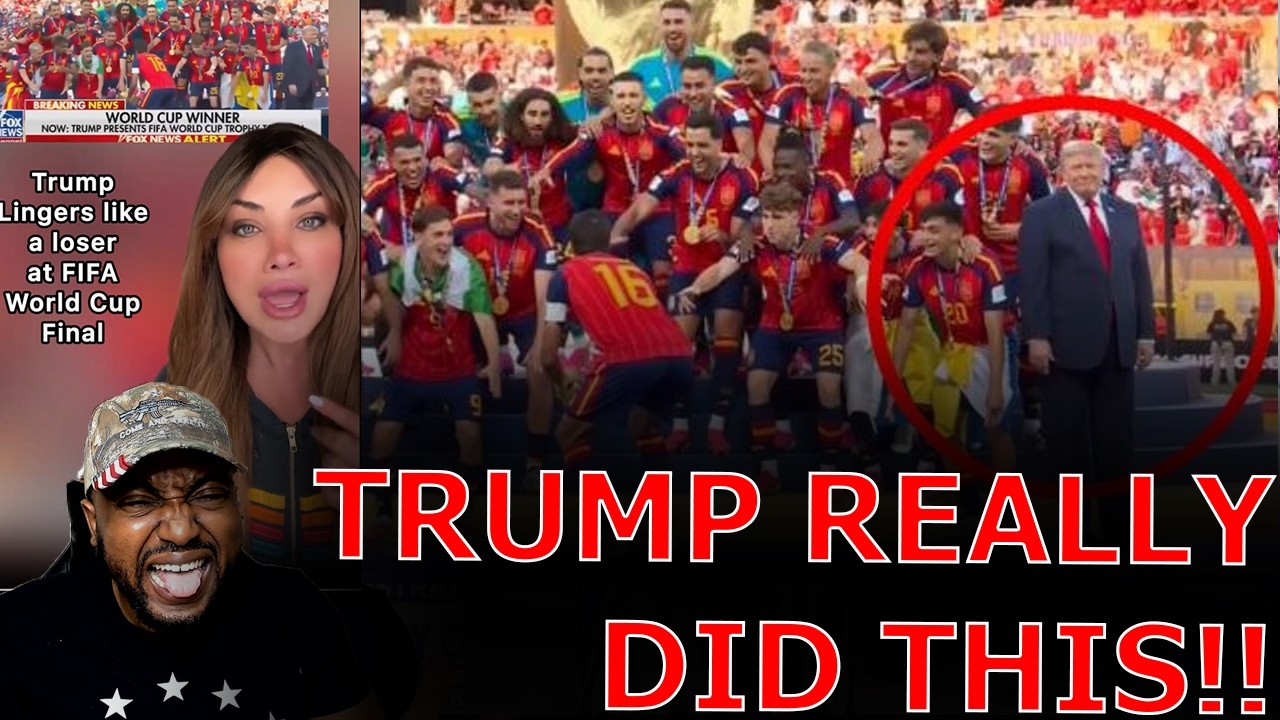 Liberals TRIGGERED Over President Trump Photobombing Spain FIFA World Cup Championship Celebration! Liberals TRIGGERED Over President Trump Photobombing Spain FIFA World Cup Championship Celebration!