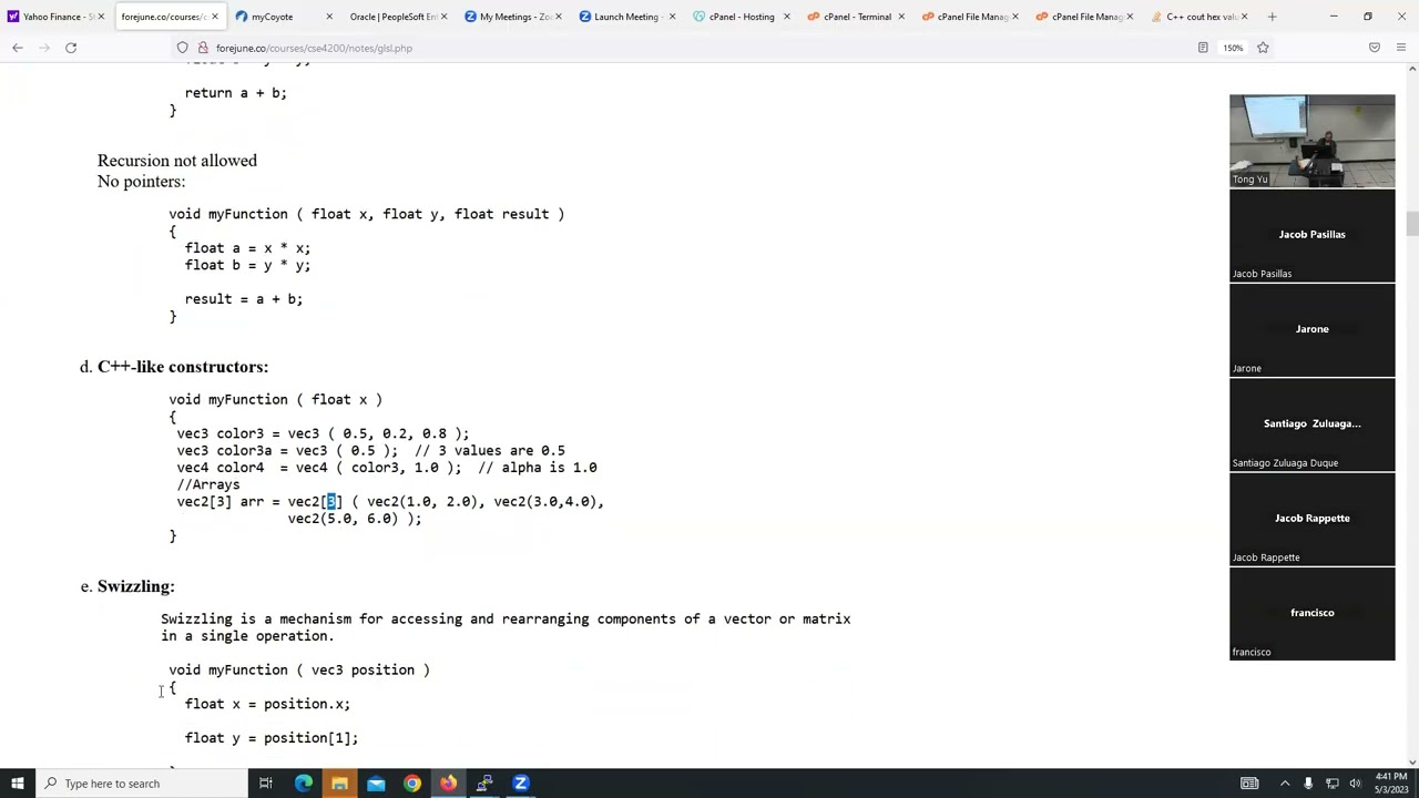 An Introduction to OpenGL Shading Language (glsl)