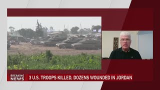 Terrorism analyst Tom Mockaitis discusses deadly drone attack at U.S. base in Jordan Resimi